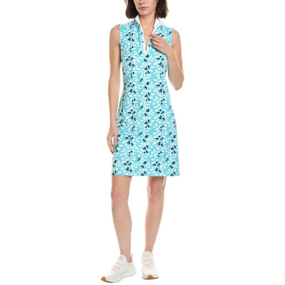 Melly M Womens Delray Dress, Blue